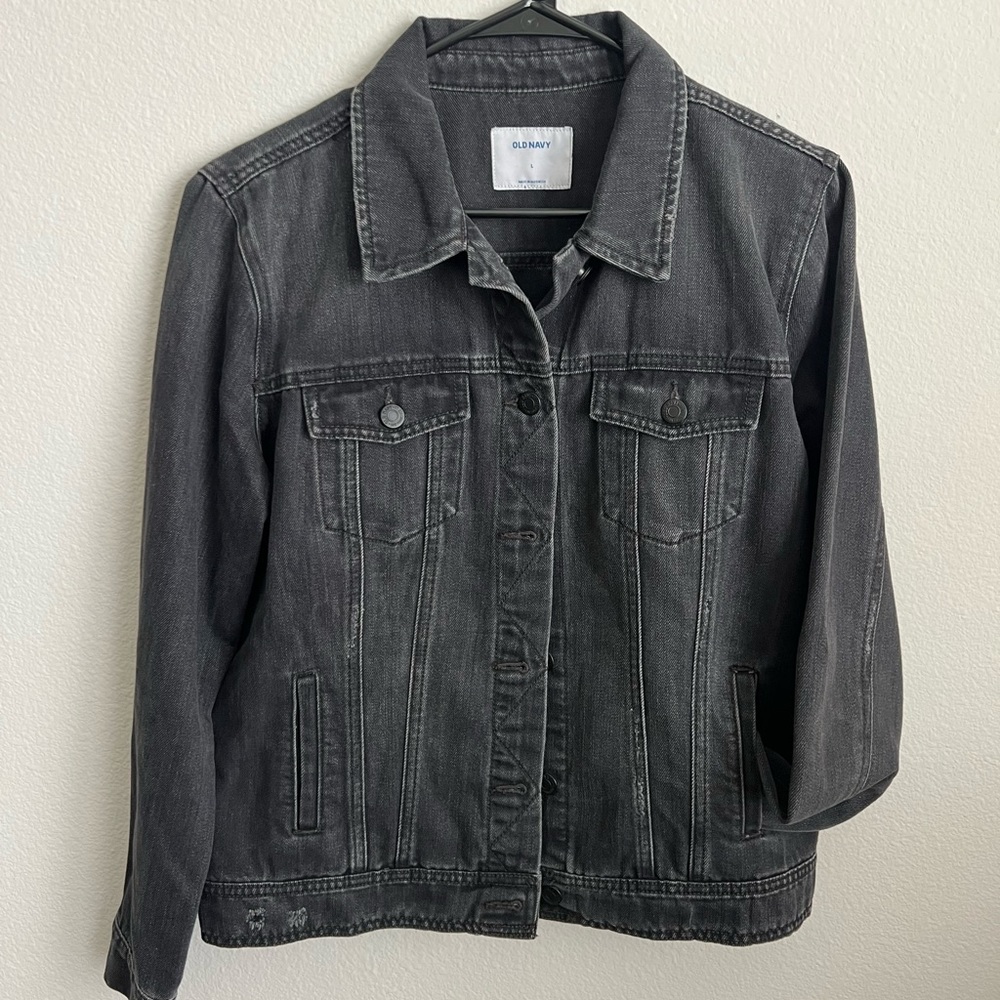 Black Jean Jacket